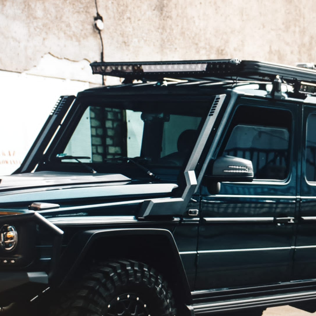 PODWÓJNY SNORKEL MERCEDES GELENDA G-CLASS W463 1990+