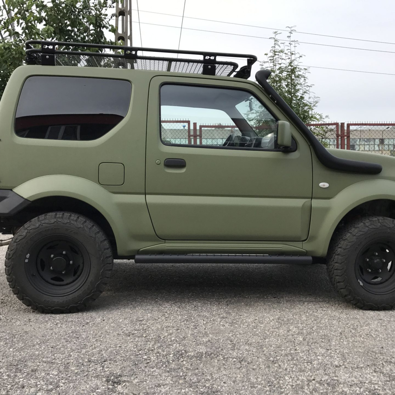 FELGI CZARNY MAT 15X8 E-25 5X139,7 SUZUKI UAZ