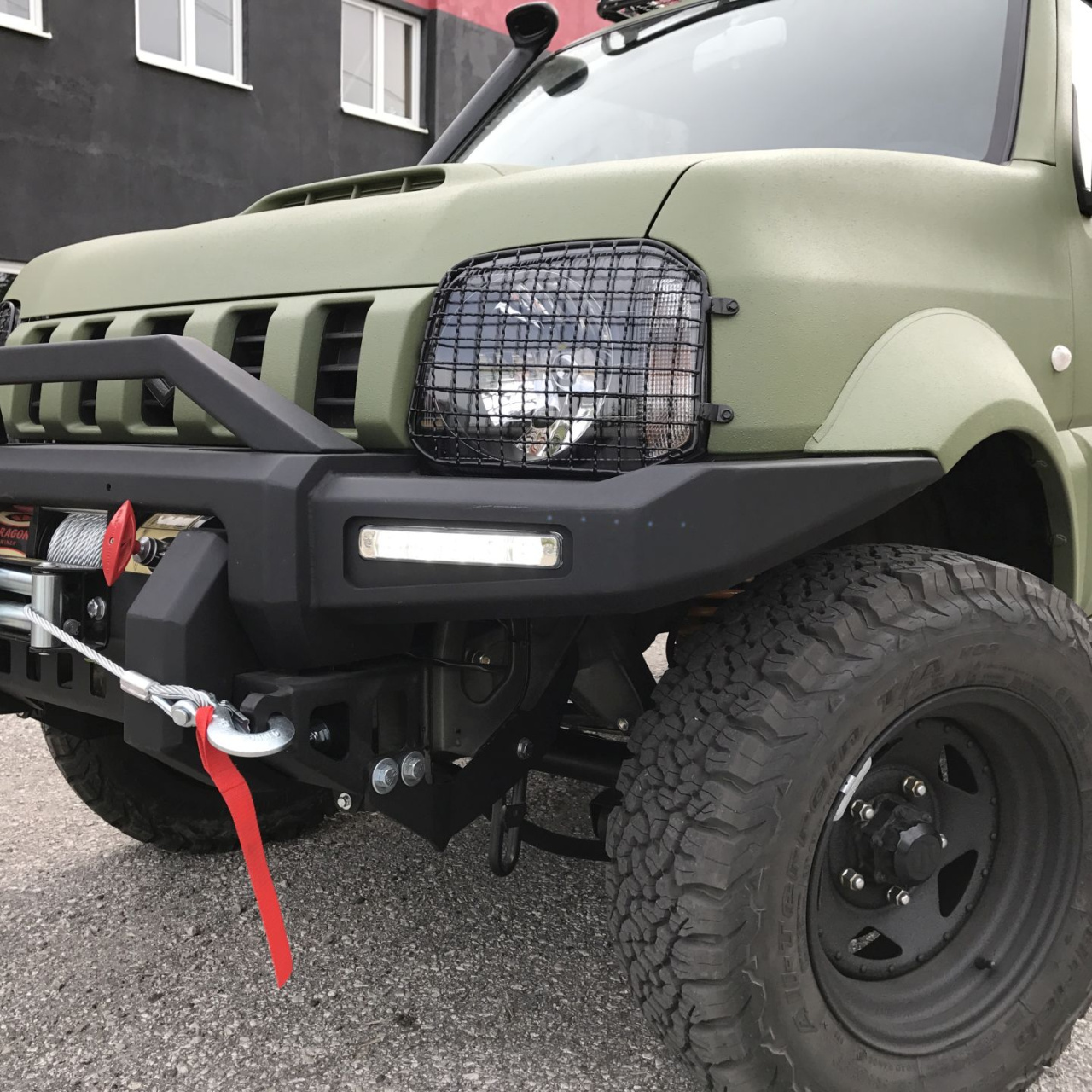 FELGI STALOWE CZARNY MAT 16X7 5x139,7 SUZUKI