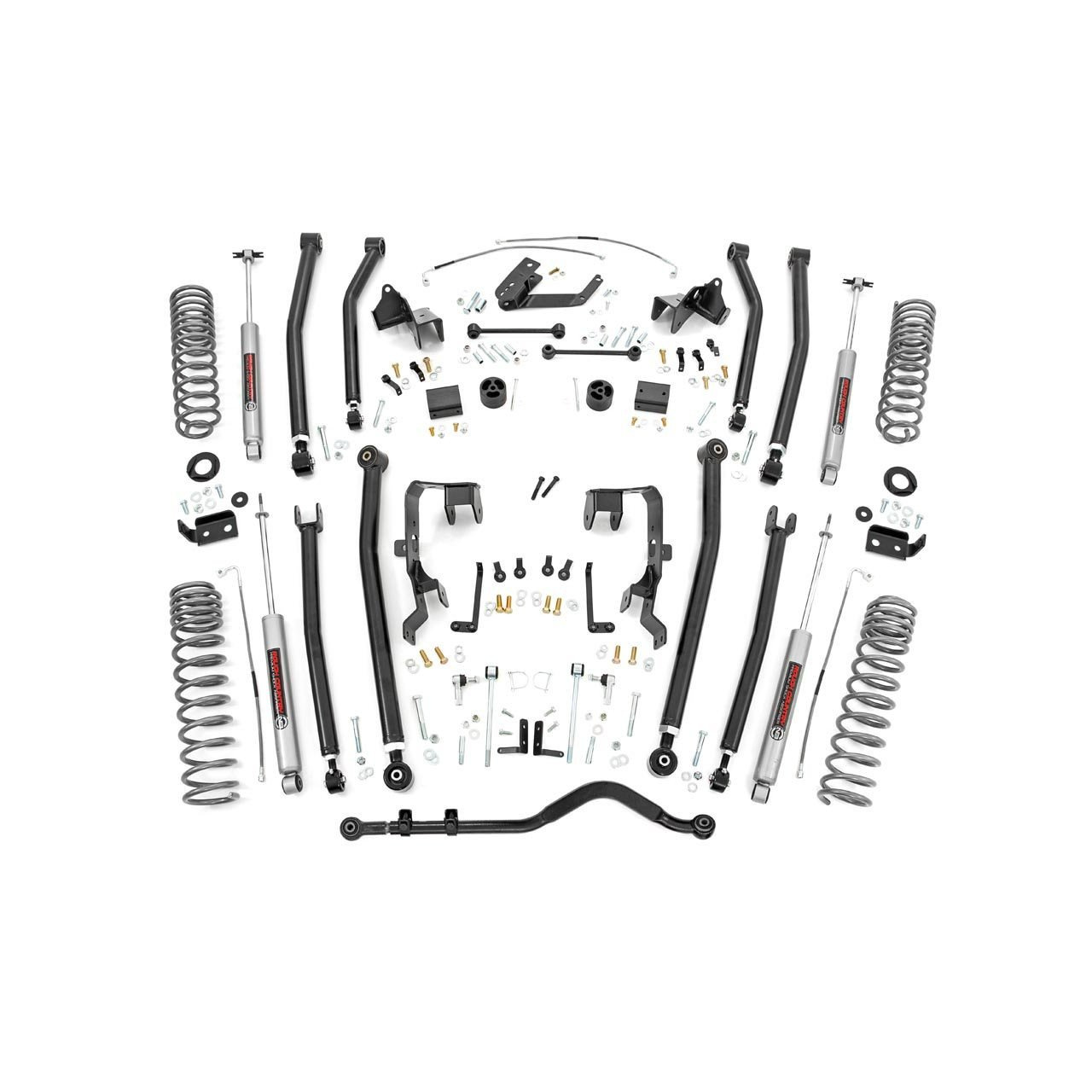 Lift Zawieszenia 4" Long Arm Rough Country - Jeep Wrangler JK 12-18 4-Drzwi