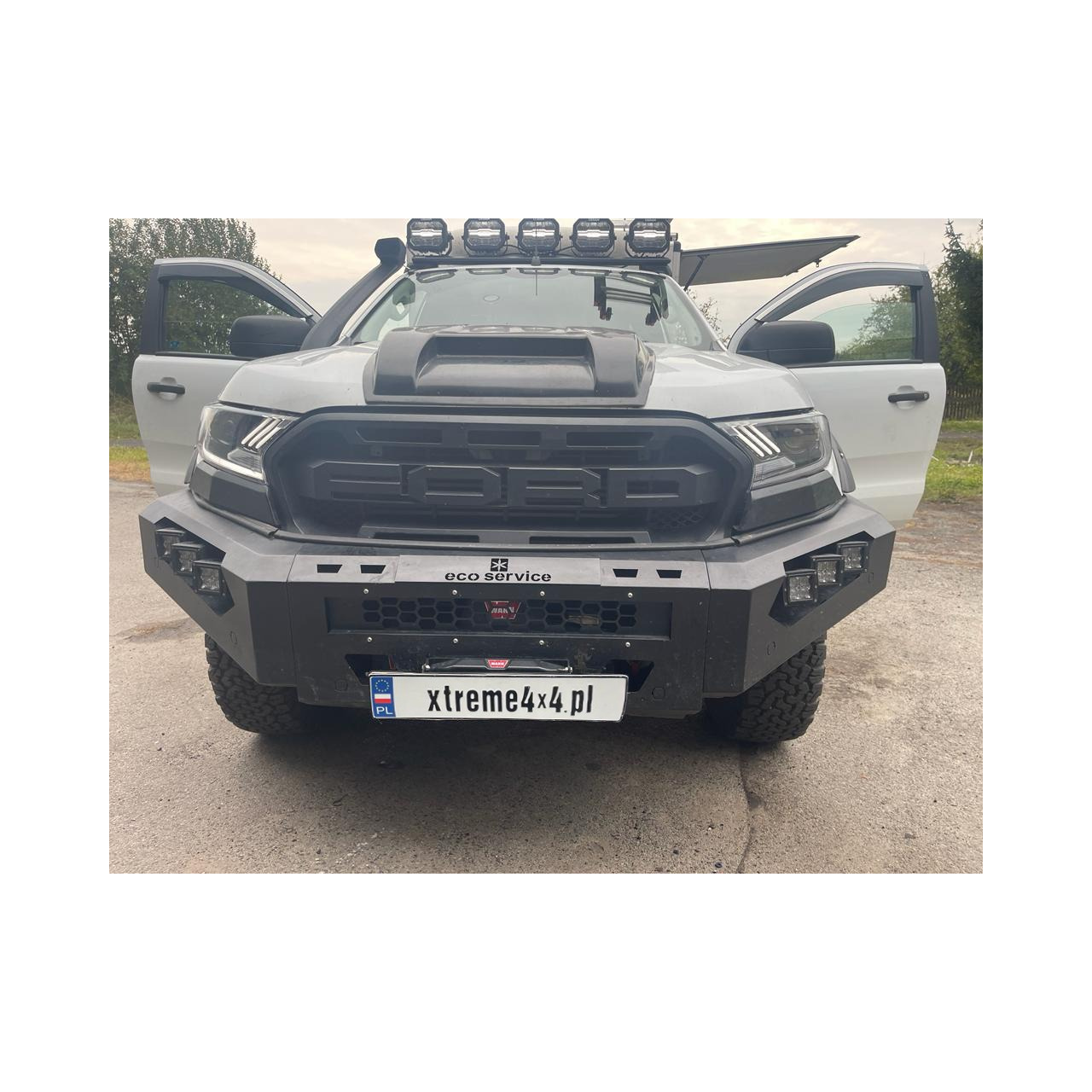 FORD RANGER 2015+ LAMPY PRZEDNIE MUSTANG STYLE