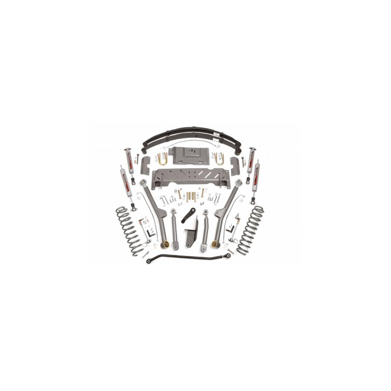 4,5'' Long Arm Rough Country Lift Kit - Jeep Cherokee XJ