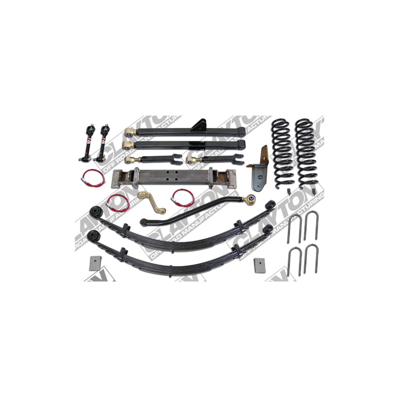 6,5'' Long Arm Lift Kit CLAYTON OFF ROAD - Jeep Cherokee XJ