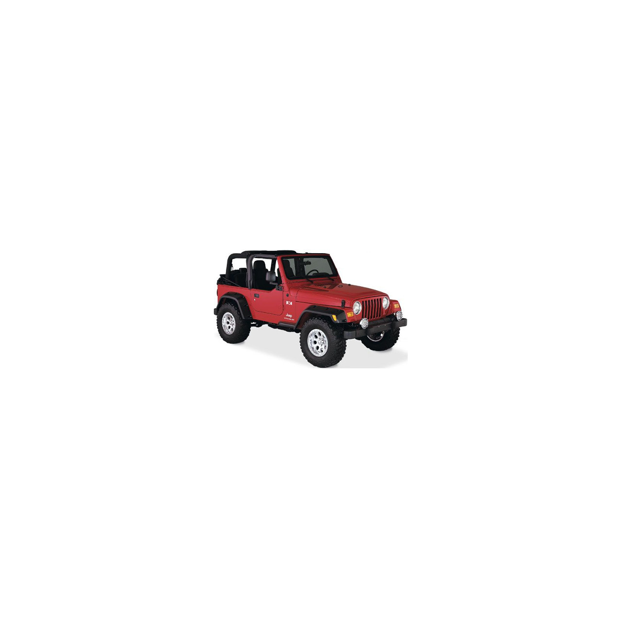 Poszerzenia nadkoli Bushwacker Pocket Style - Jeep Wrangler TJ