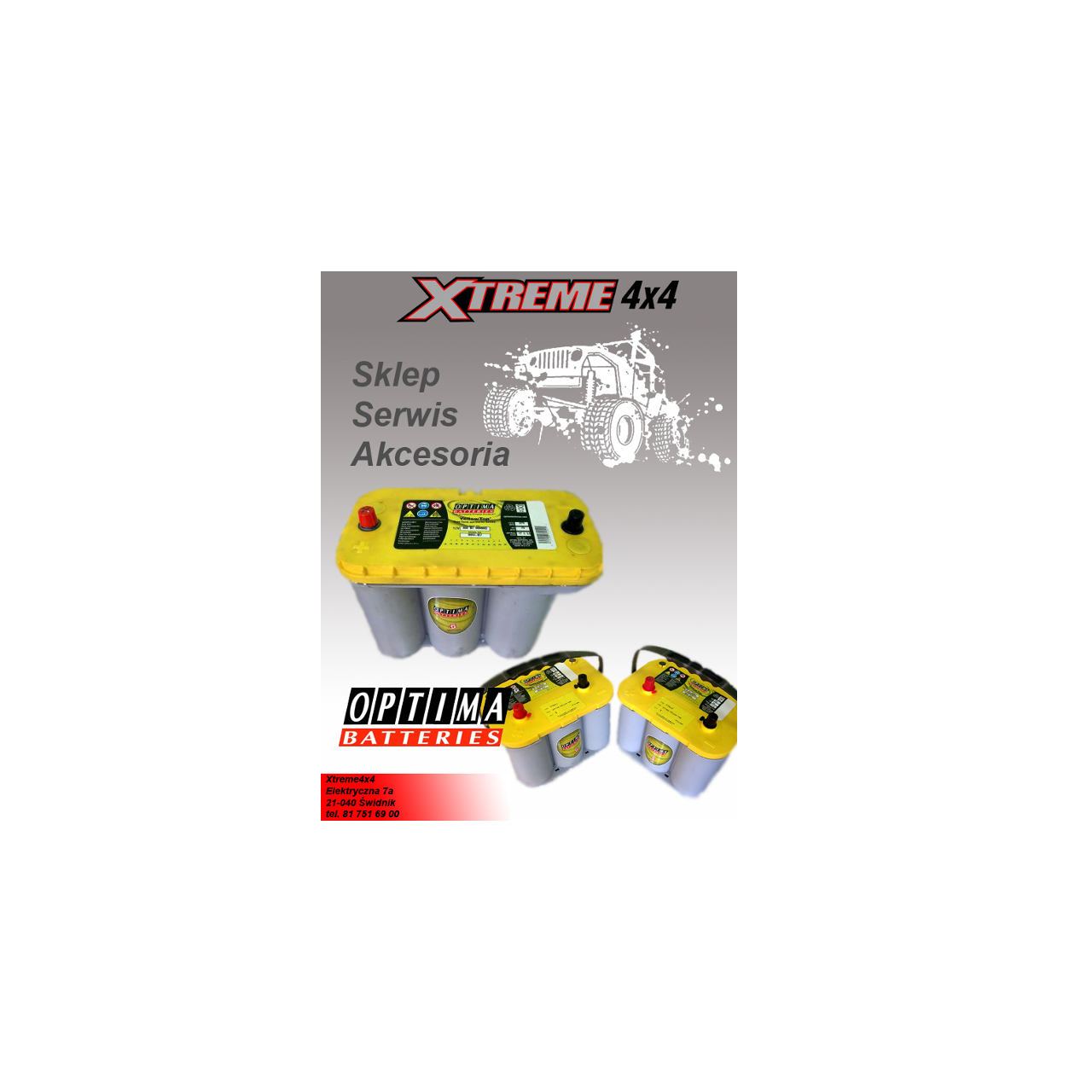 Akumulator OPTIMA YELLOW TOP 75Ah