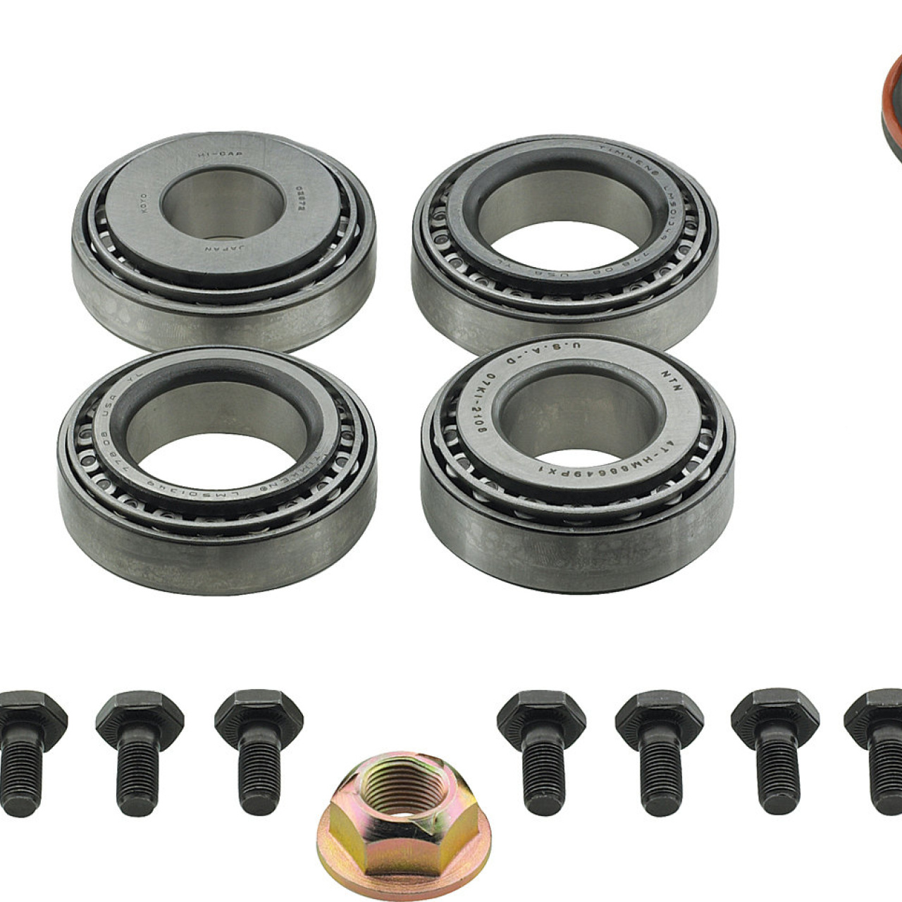 Zestaw Montażowy Przełożeń Mostu Przedniego Dana 44 - Jeep Wrangler JK Rubicon