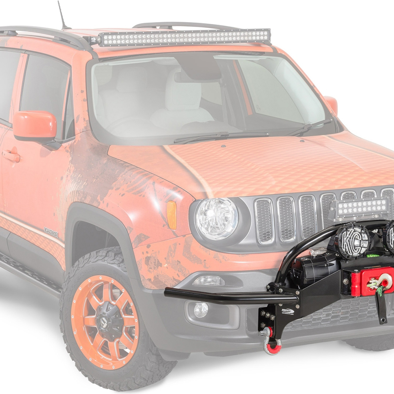 Zderzak Przedni Pod Wyciągarkę Steel - Jeep Renegade 2014-2018