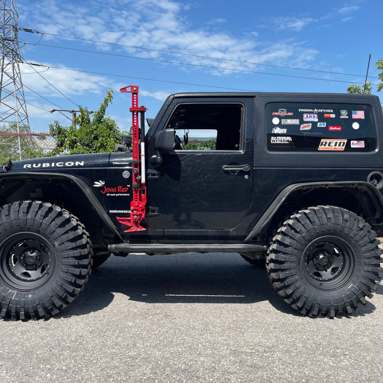 FELGI STALOWE CZARNY MAT 16X8 5X127 ET-10 JEEP WJ