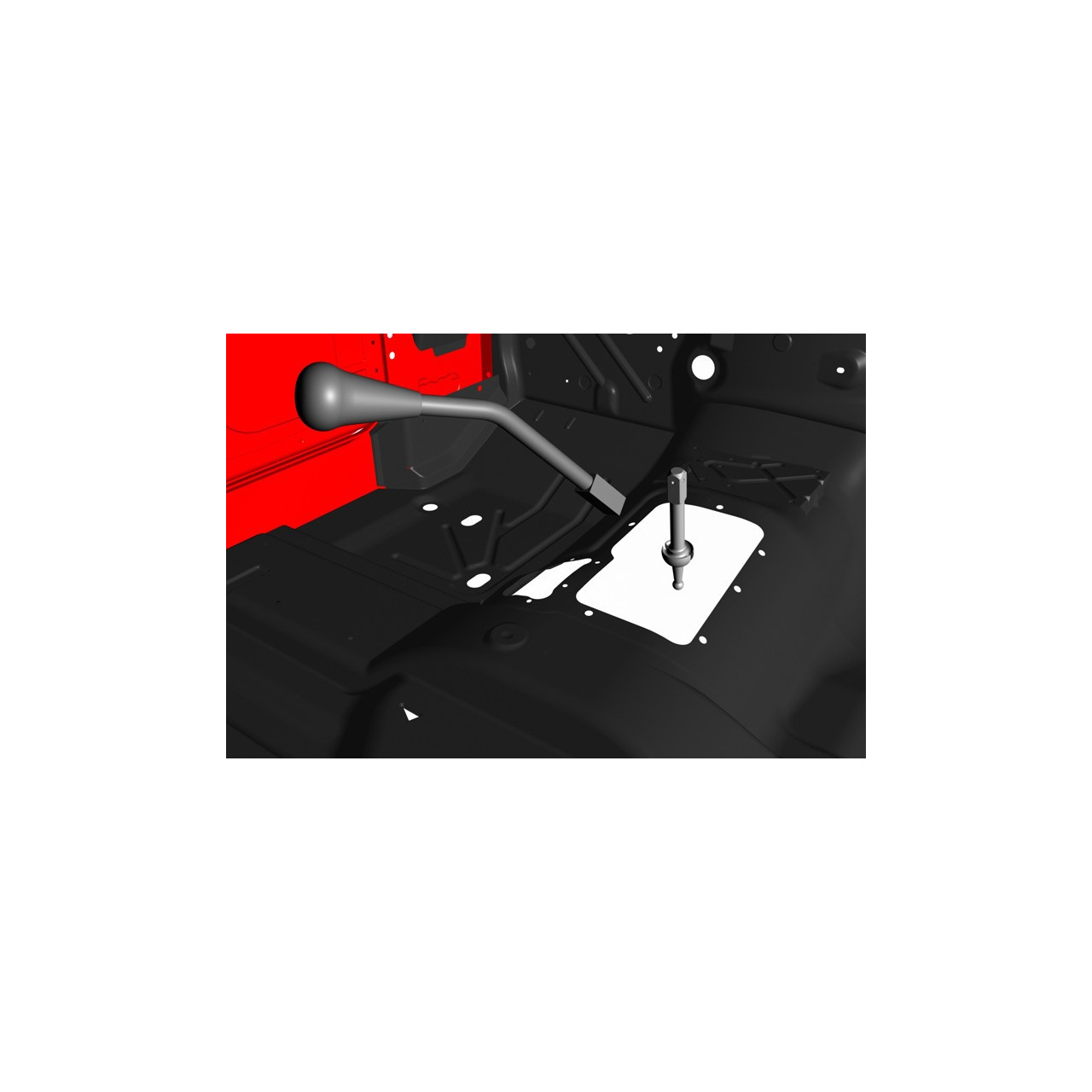 Wybierak Drążka Zmiany Biegów Rough Country - Jeep Wrangler TJ 97-02