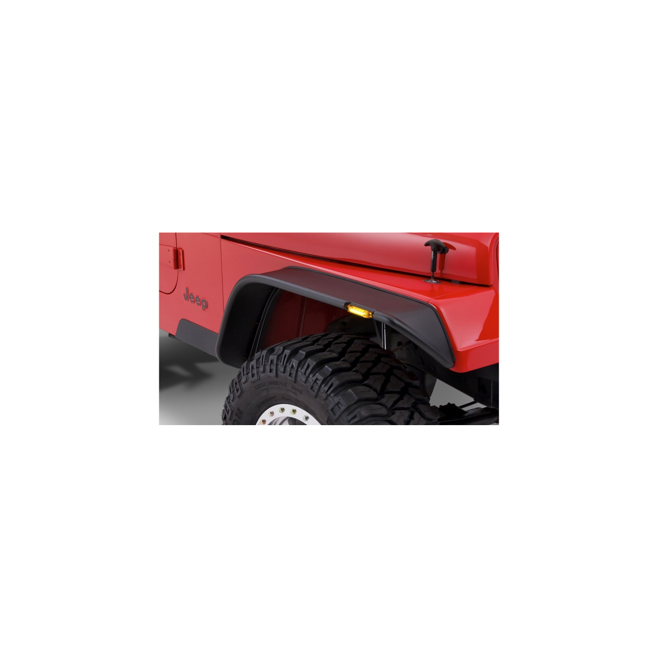 Poszerzenia nadkoli Bushwacker Flat Style - Jeep Wrangler YJ