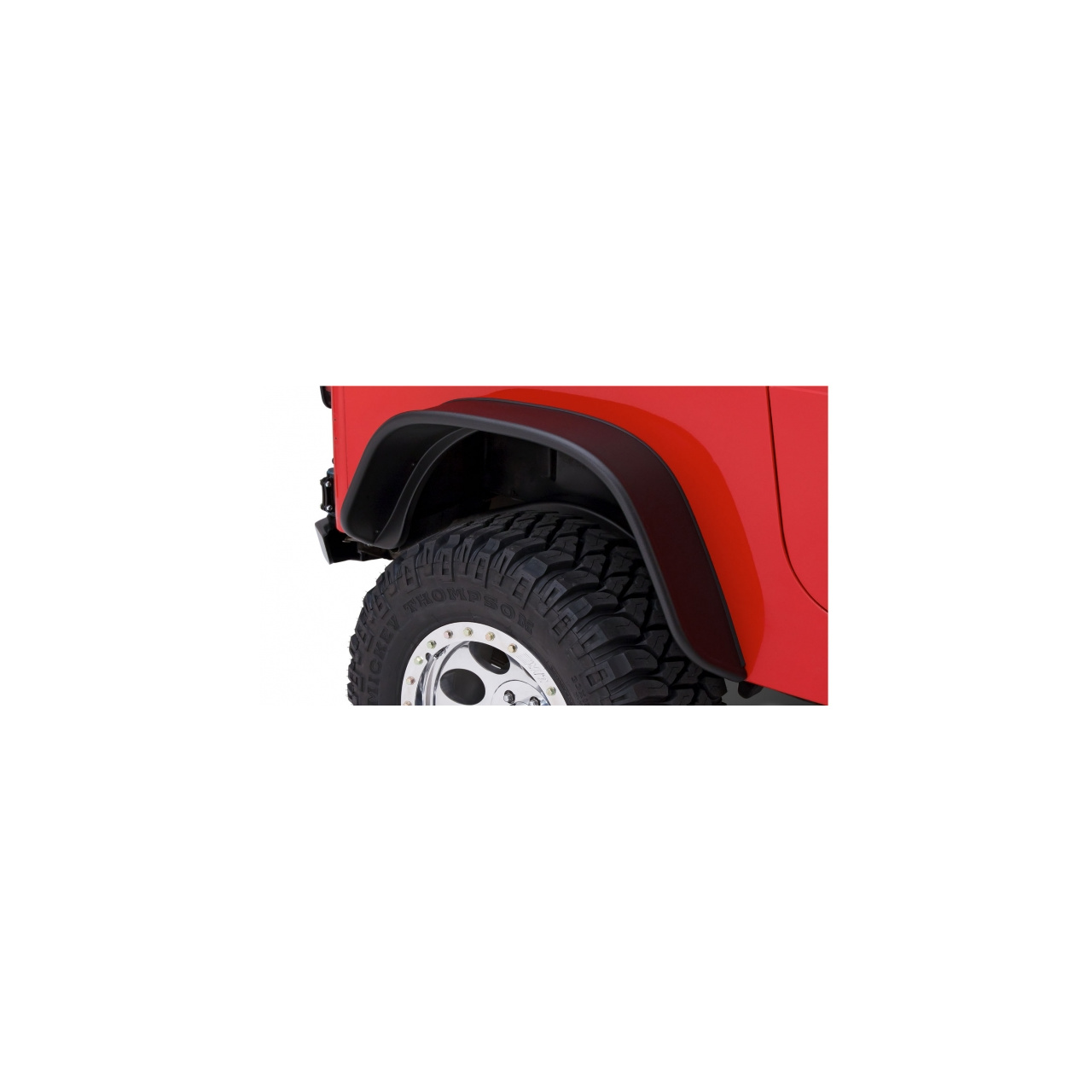 Poszerzenia nadkoli Bushwacker Flat Style - Jeep Wrangler YJ