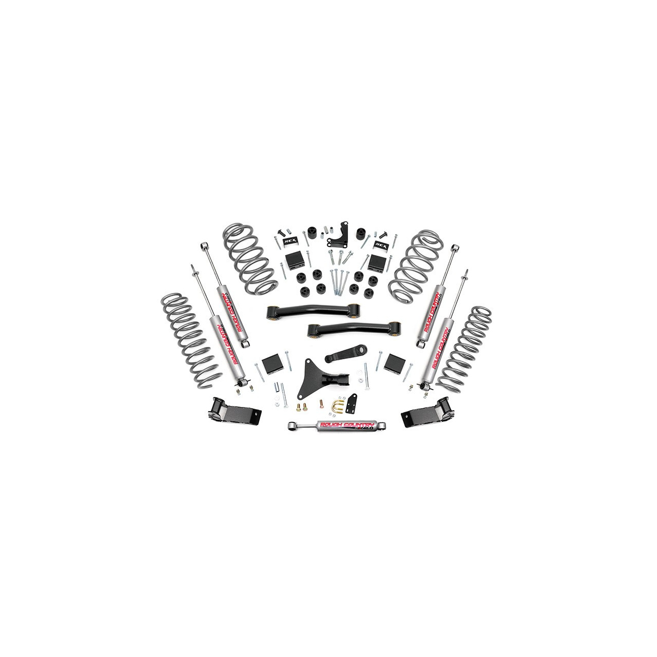 4'' Rough Country Lift Kit zawieszenie - Jeep Grand Cherokee WJ