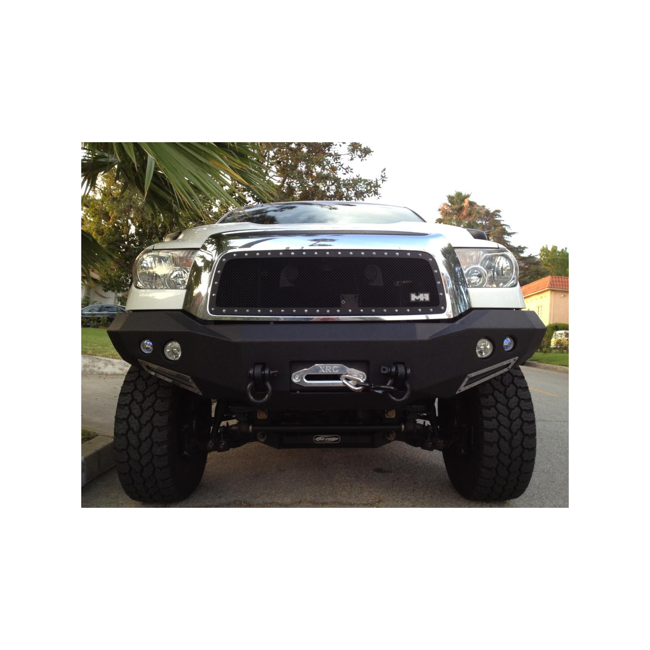 Zderzak przedni stalowy z płytą pod wyciągarkę SMITTYBILT Tundra 07-14