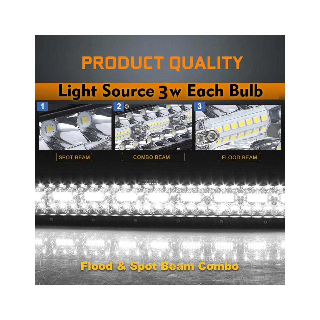 Nowość!!! 3-liniowa listwa LED 112cm - 780W