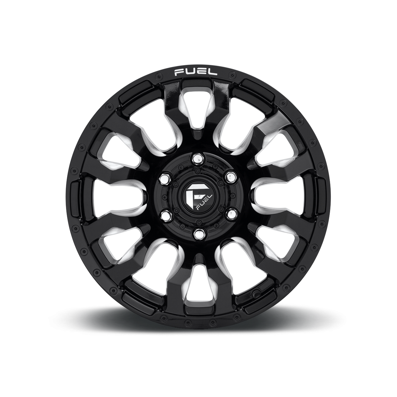 Felga aluminiowa Fuel Blitz Black Milled12x20 ET-44 RAM1500 Toyota