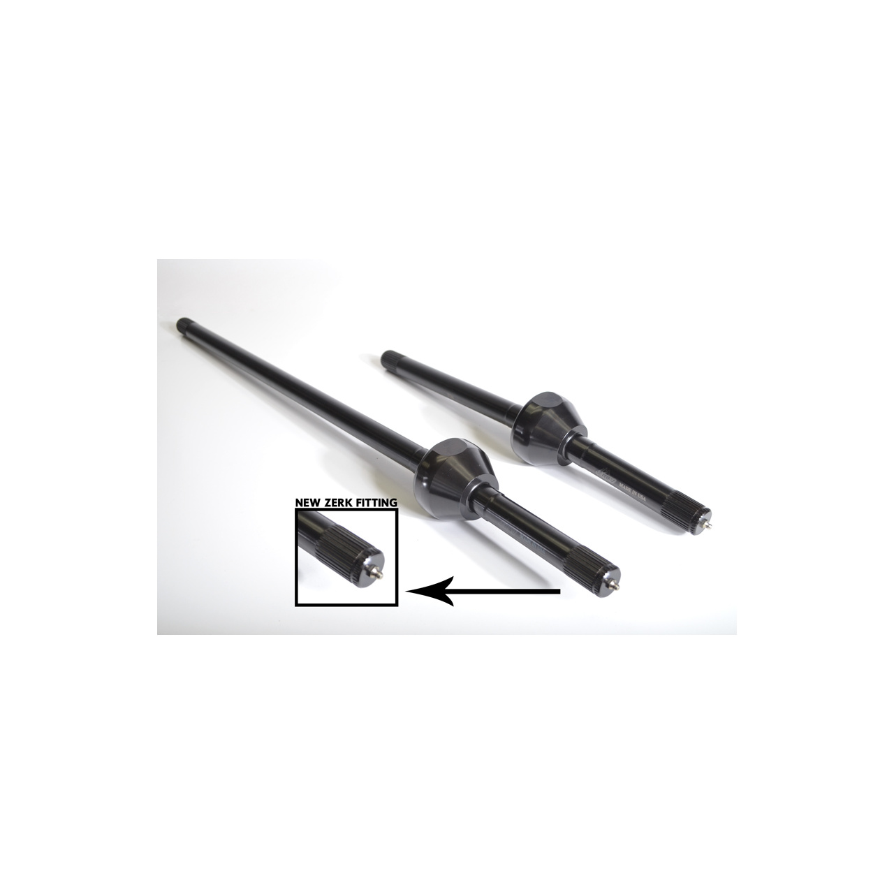 Zestaw dwukrotnie wzmocnionych półosi przednich na przegubach do Toyota LC 40/55 Series ('76-'84) & 70 Series ('84-'90) CV Axled