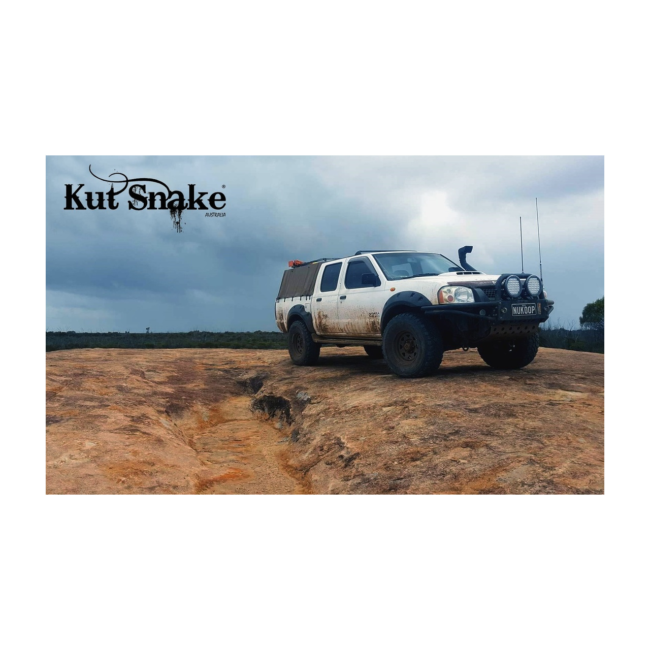 Poszerzenia błotników Kut Snake Nissan Navara D22 - szerokość 80mm