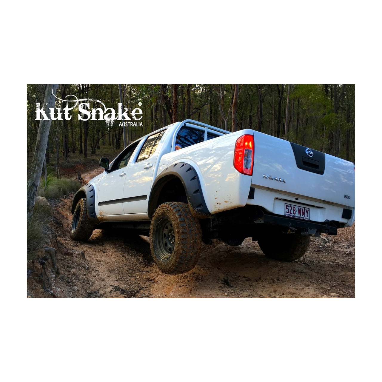 Poszerzenia błotników monster Nissan D40 - szerokość 95mm