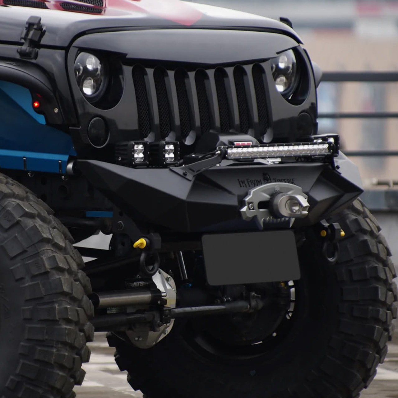 Felga aluminiowa Black Rhino Fury 9,5x20 6x139,7 ET-18 - Nissan, Toyota, Mitsubishi