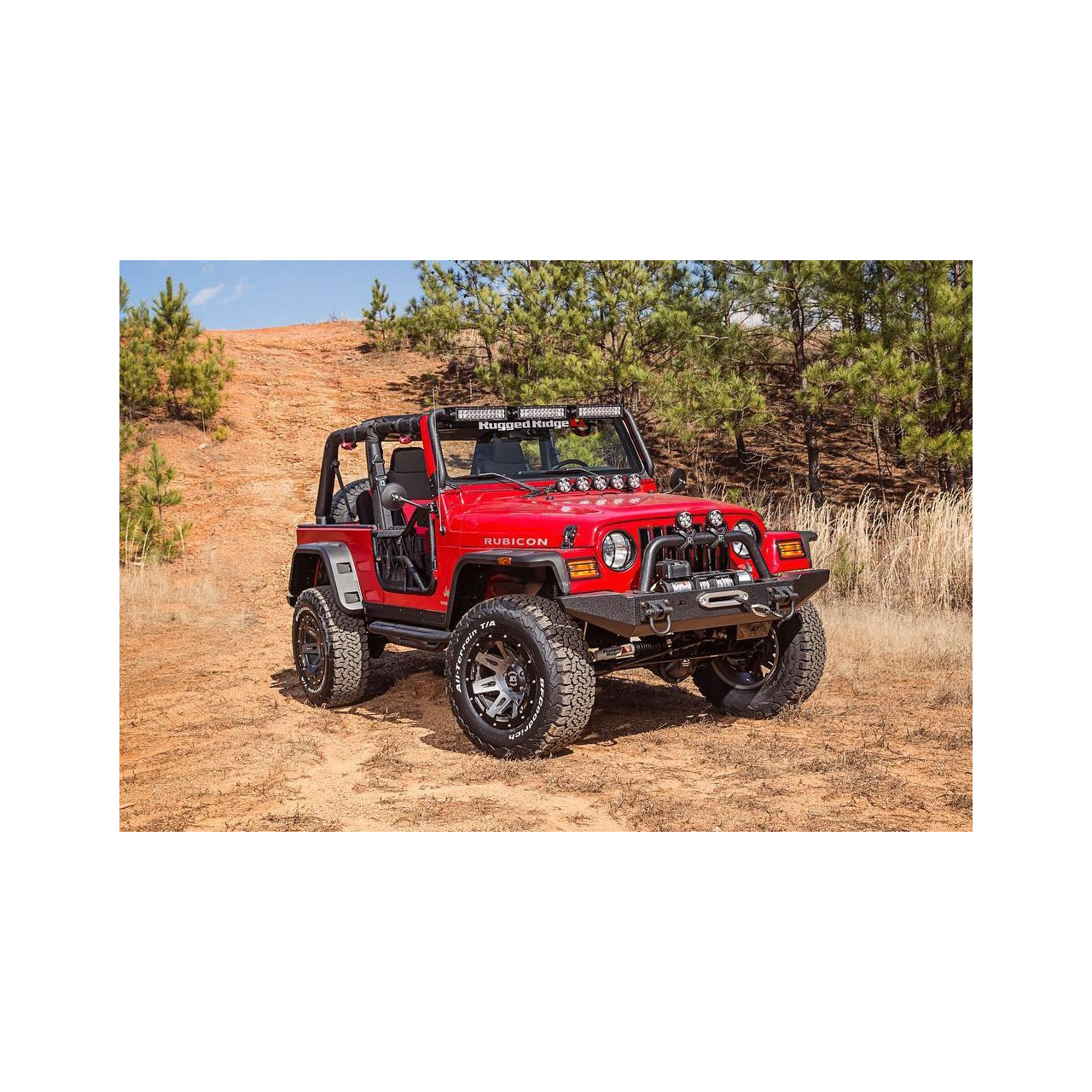 Felga aluminiowa Rugged Ridge Gunmetal 8,5x17 5x127 ET10 - Jeep Wrangler JK, JL