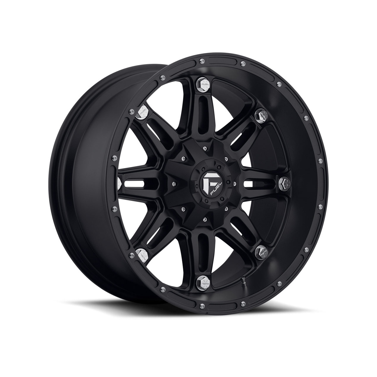 Felga aluminiowa Fuel Hostage Black 12x20 ET-45 RAM1500 Toyota