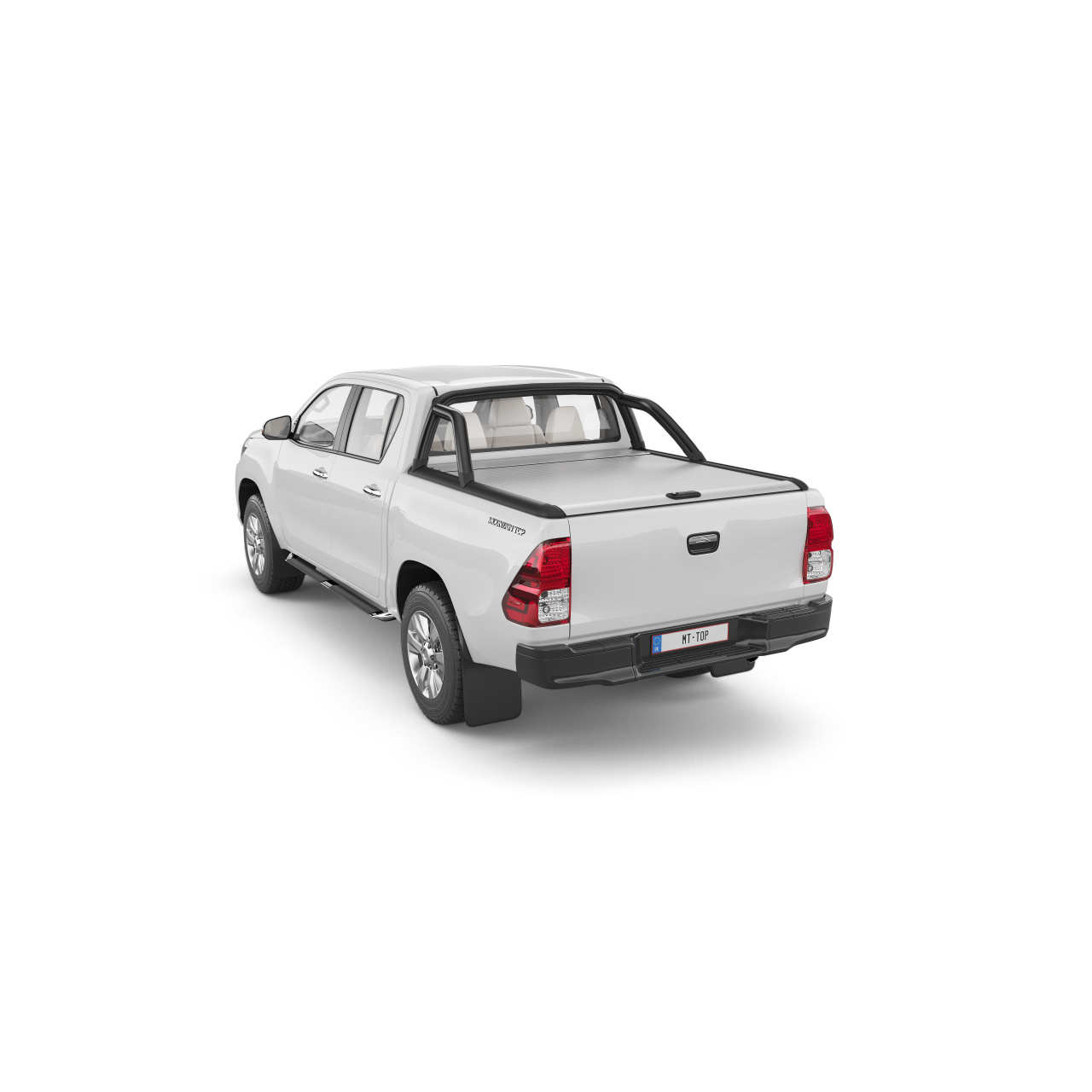 Orurowanie kapotażowe kompatybilne z roletą TON-03-MT - wersja czarna - Toyota Hilux (2005 - 2011 - 2015)