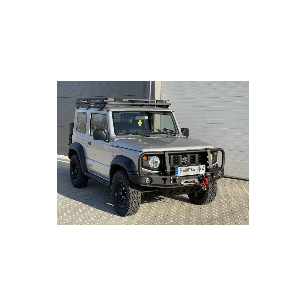 ZDERZAK PRZEDNI STALOWY SUZUKI JIMNY 2017+