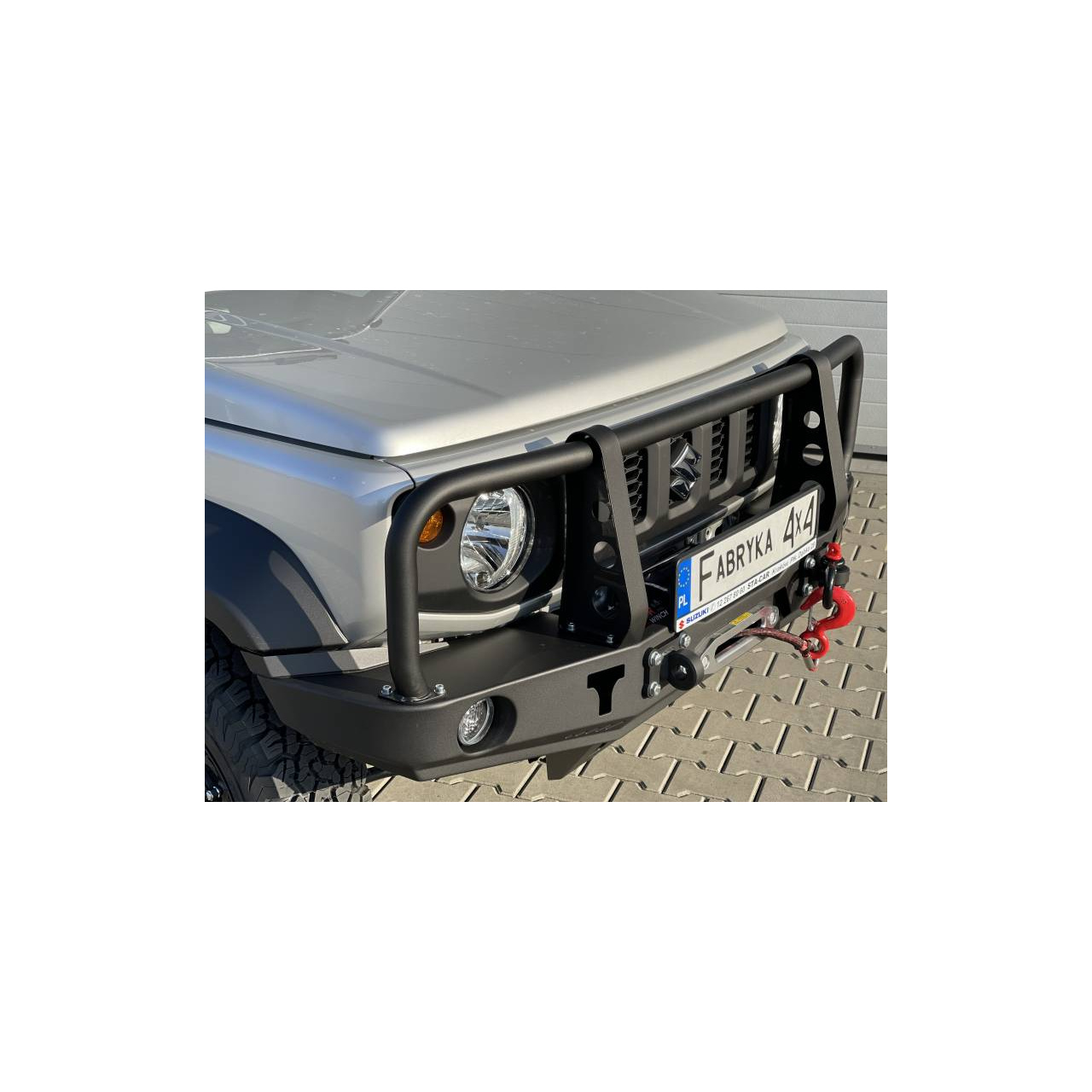 ZDERZAK PRZEDNI STALOWY SUZUKI JIMNY 2017+