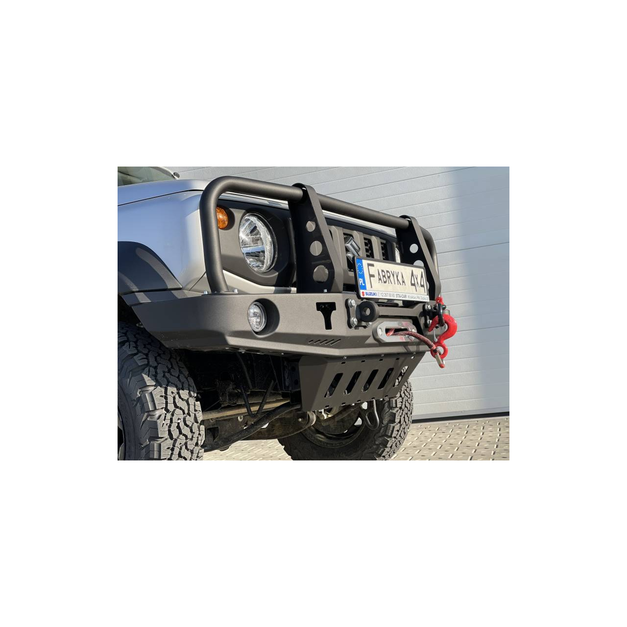 ZDERZAK PRZEDNI STALOWY SUZUKI JIMNY 2017+