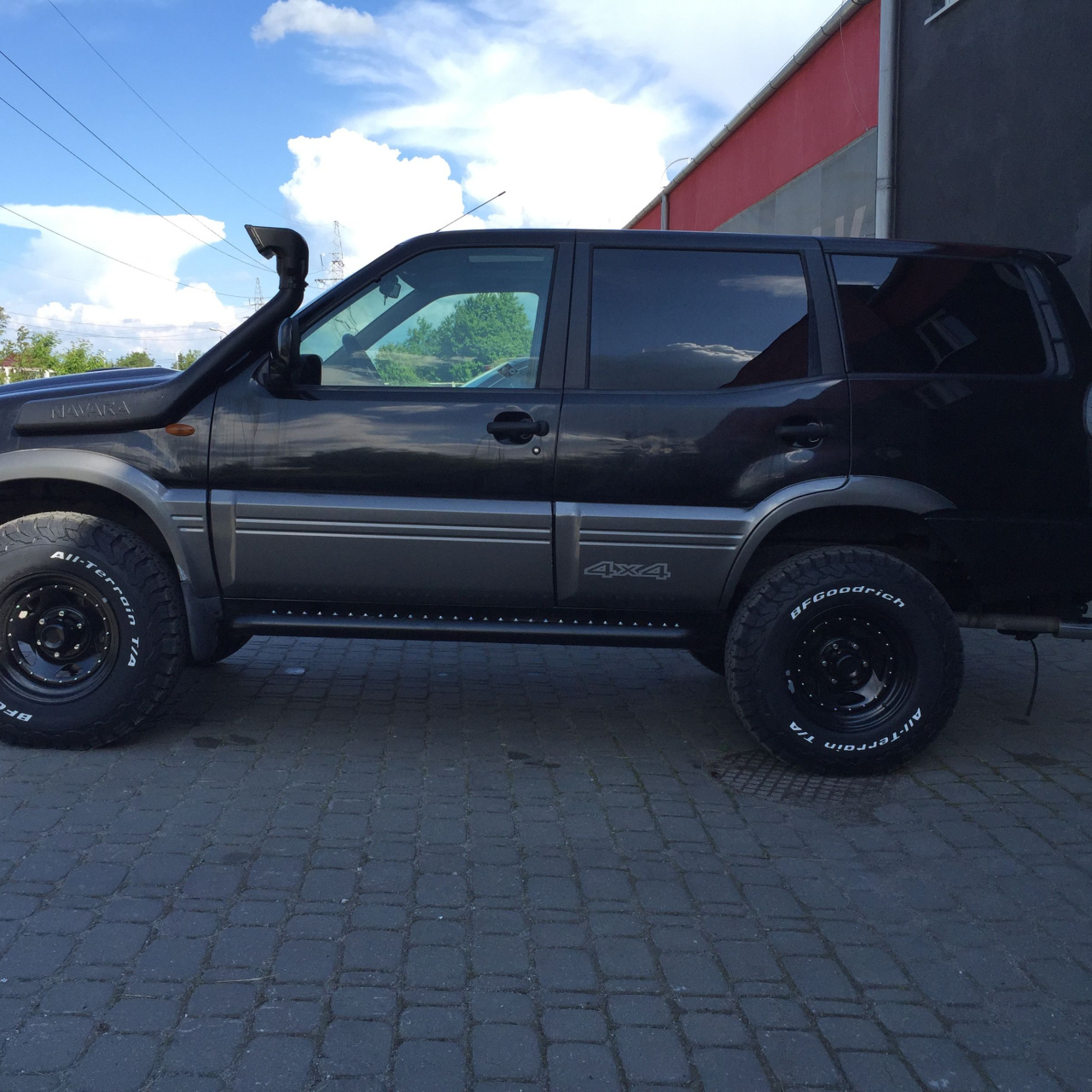 FELGI STALOWE CZARNY MAT 16X8 6X139,7 PATROL