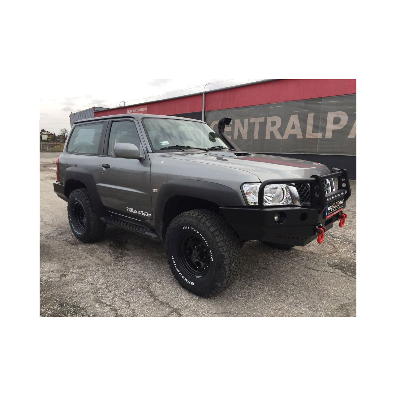 FELGI STALOWE CZARNY MAT 16X8 6X139,7 PATROL