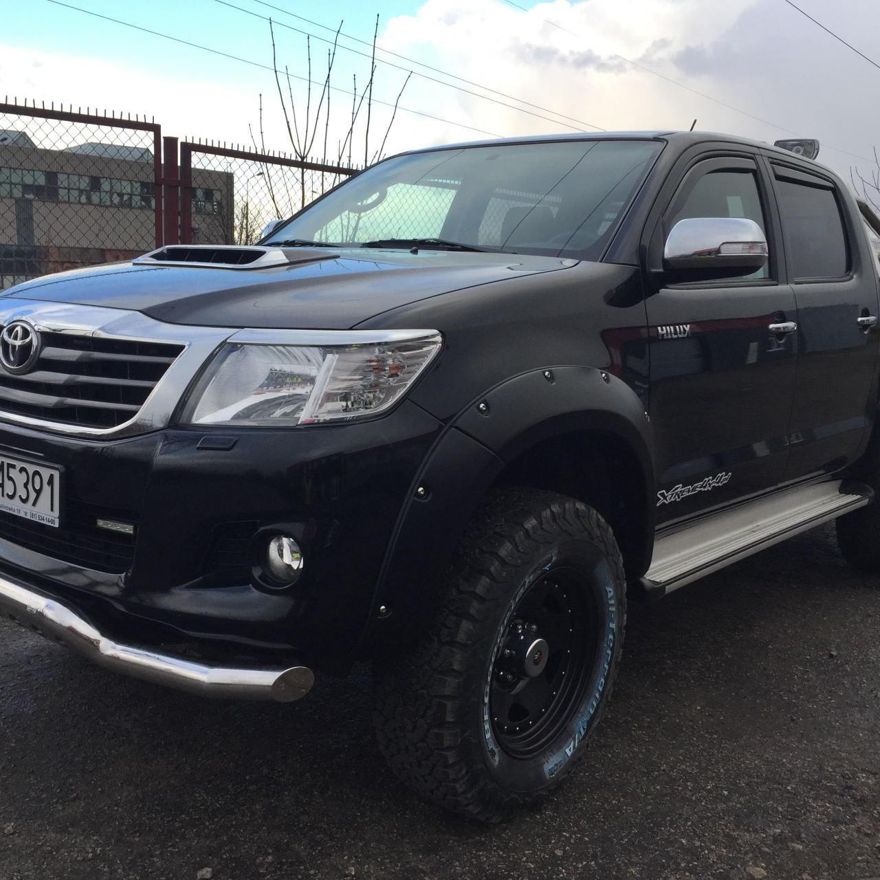 FELGI STALOWE CZARNY MAT 17X8 6X139,7 ET-20 NISSAN TOYOTA