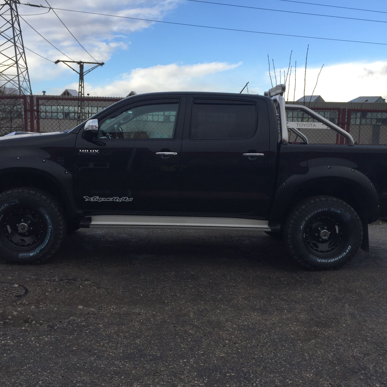 FELGI STALOWE CZARNY MAT 17X8 6X139,7 ET-20 NISSAN TOYOTA