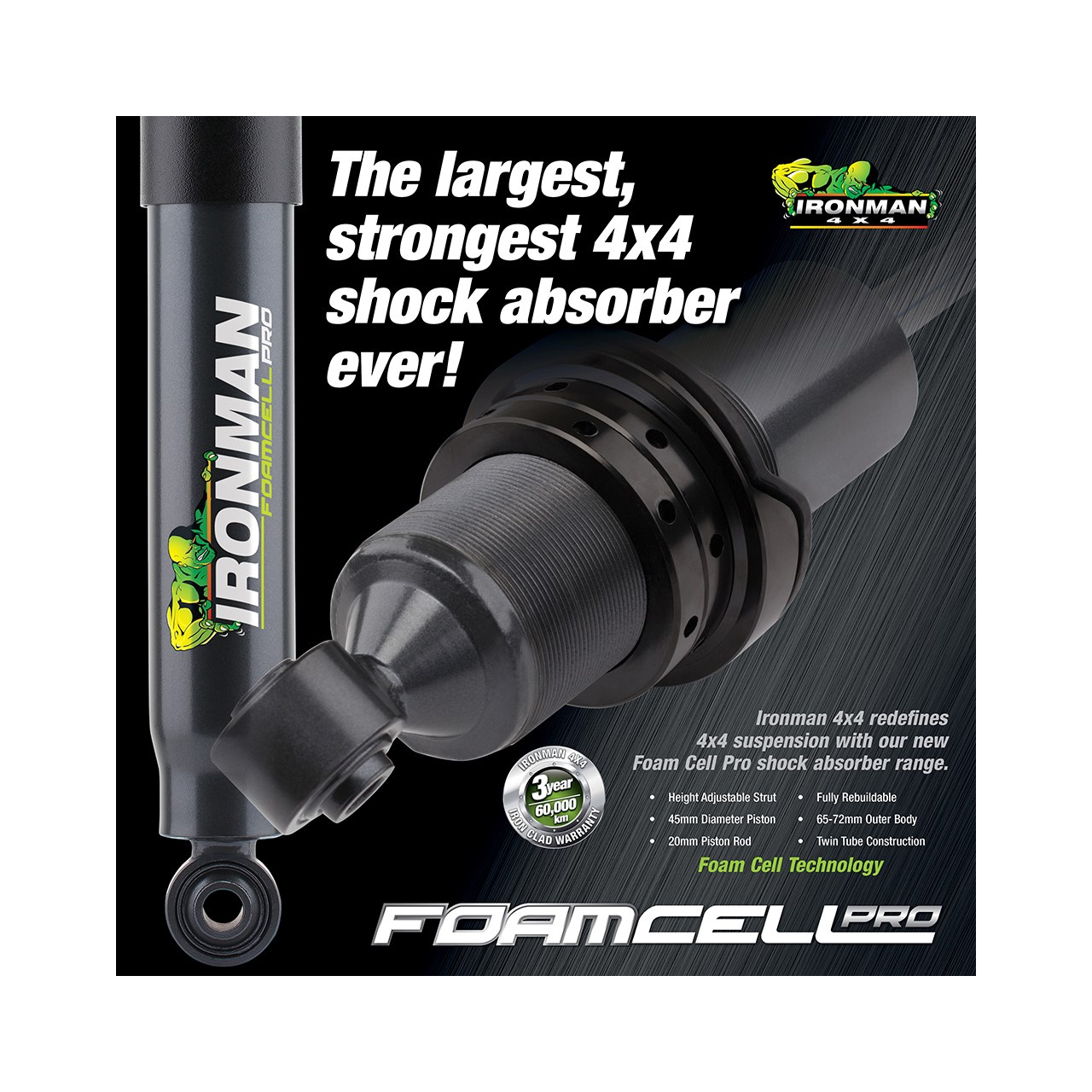 Zawieszenie Ironman do NISSAN PATROL Y61 (od 97) LIFT 50mm