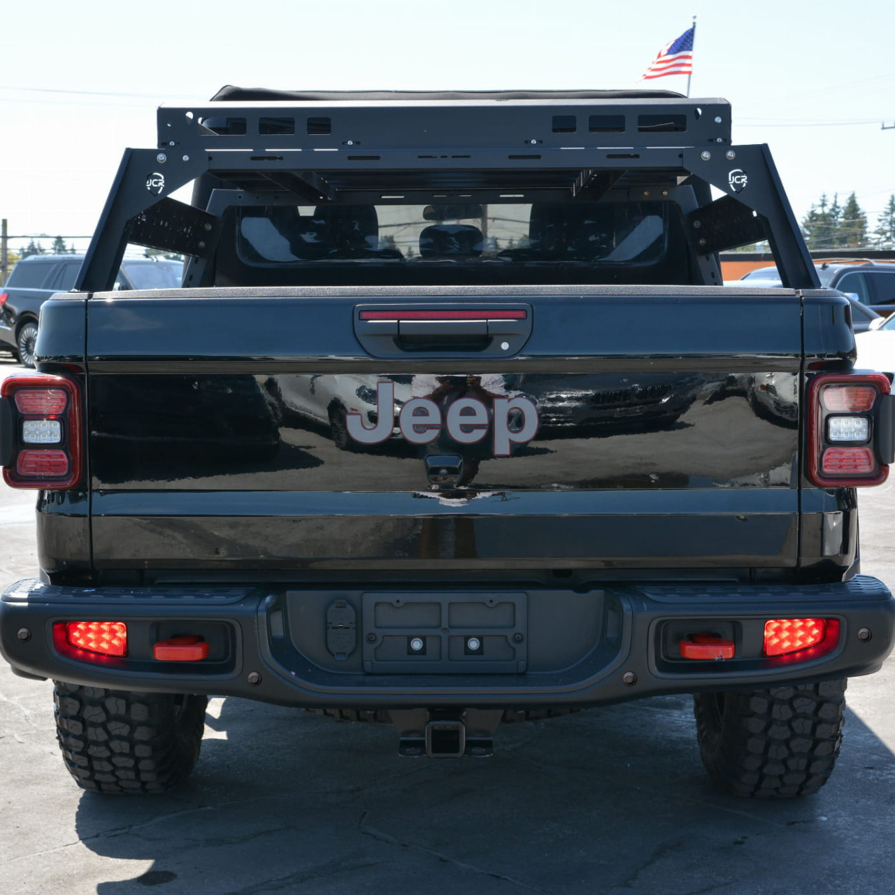  Zderzak tylny z oświetleniem LED Jeep Gladiator JT 2020+
