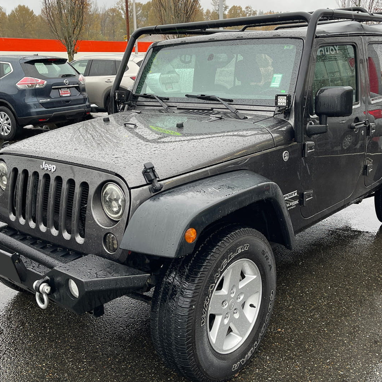 BAGAŻNIK DACHOWY PARAMOUNT AUTOMOTIVE JEEP WRANGLER 4D