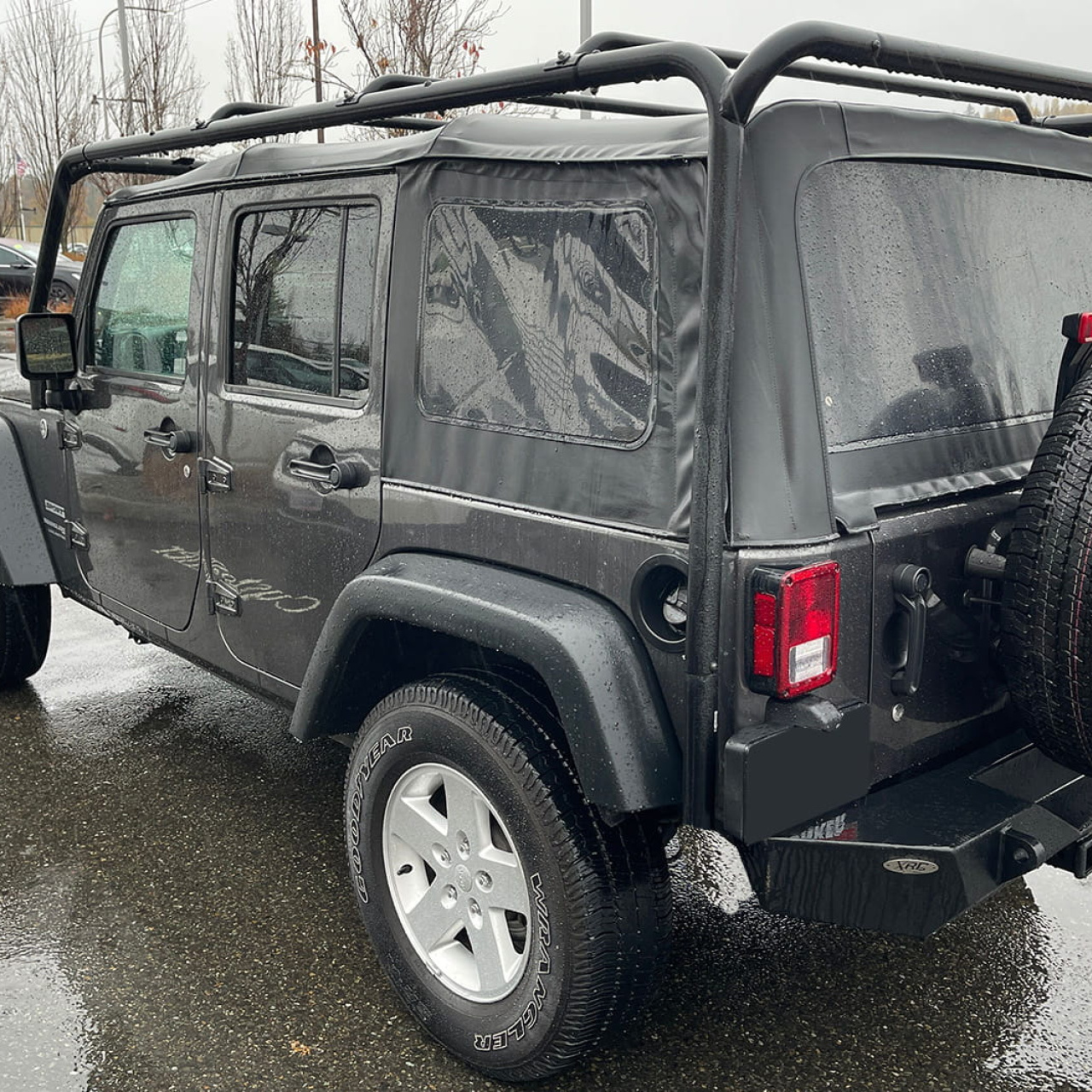 BAGAŻNIK DACHOWY PARAMOUNT AUTOMOTIVE JEEP WRANGLER 4D