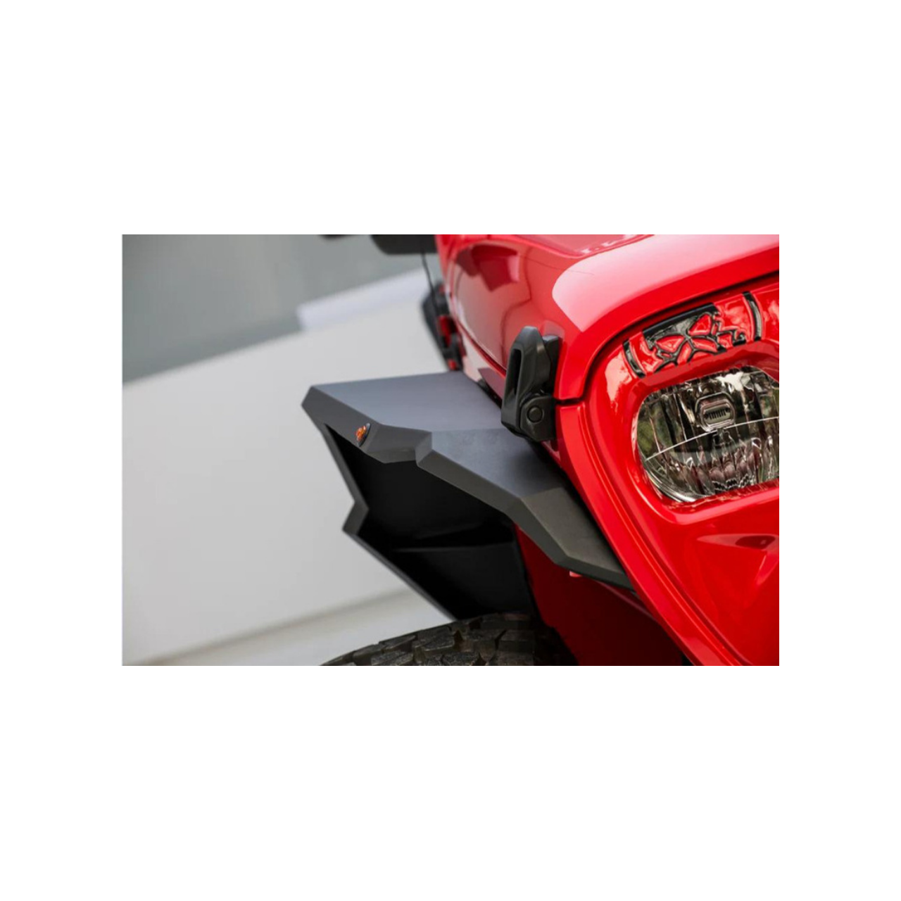 ALUMINIOWE POSZERZENIA BŁOTNIKÓW WRANGLER TYPU FLAT JK 07-18