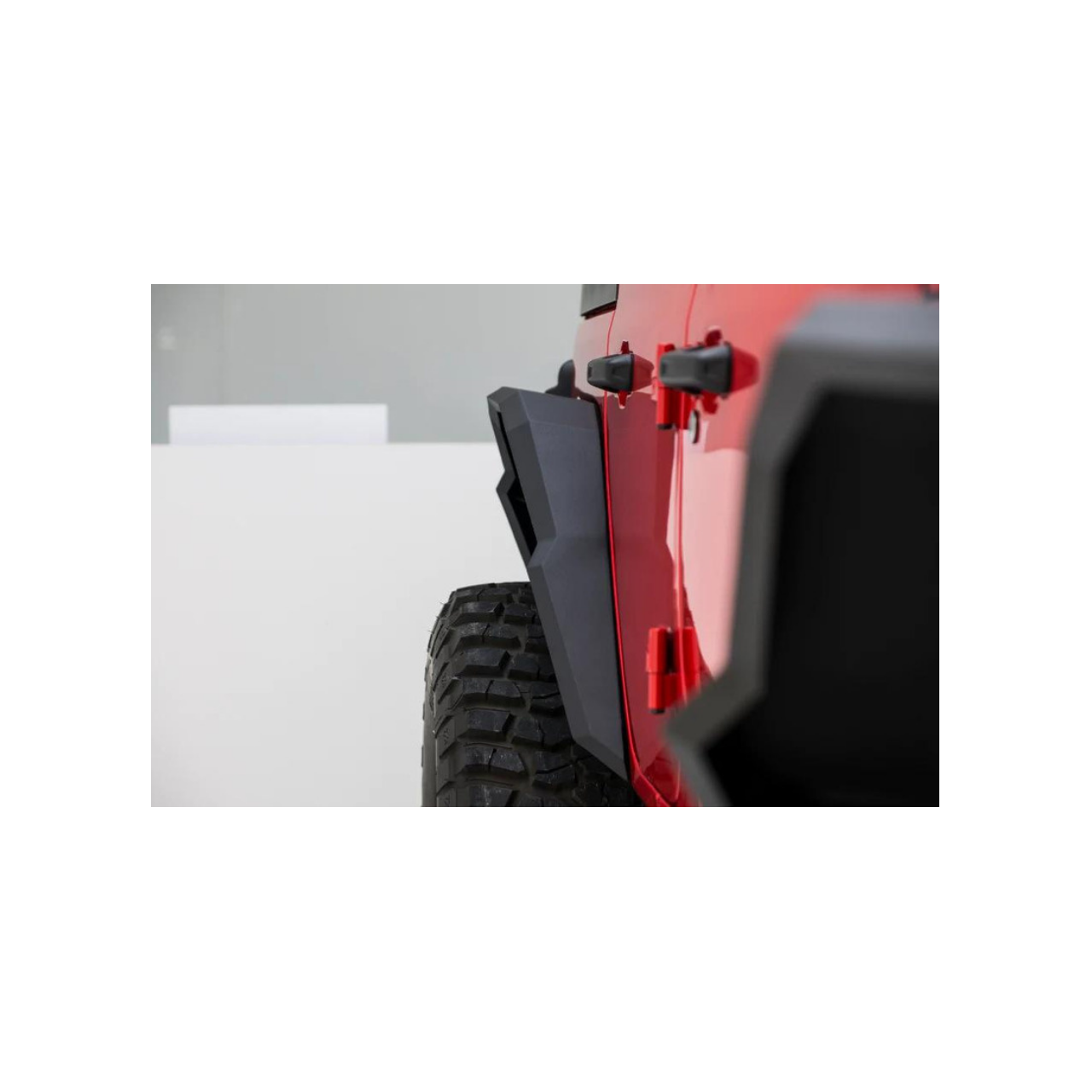 ALUMINIOWE POSZERZENIA BŁOTNIKÓW WRANGLER TYPU FLAT JK 07-18