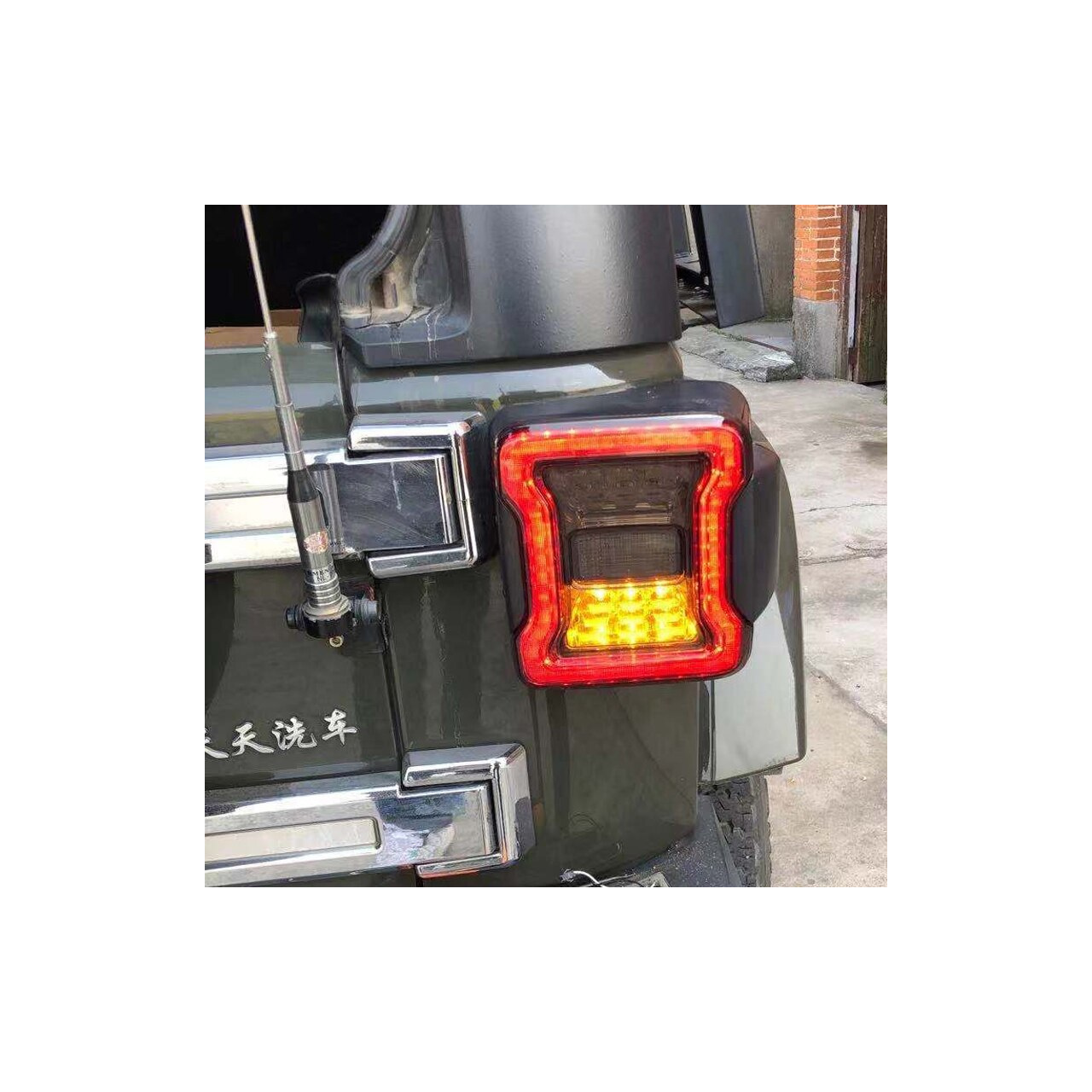 LAMPY TYLNE LED JEEP WRANGLER JK STYLIZACJA NA WRANGLER JL