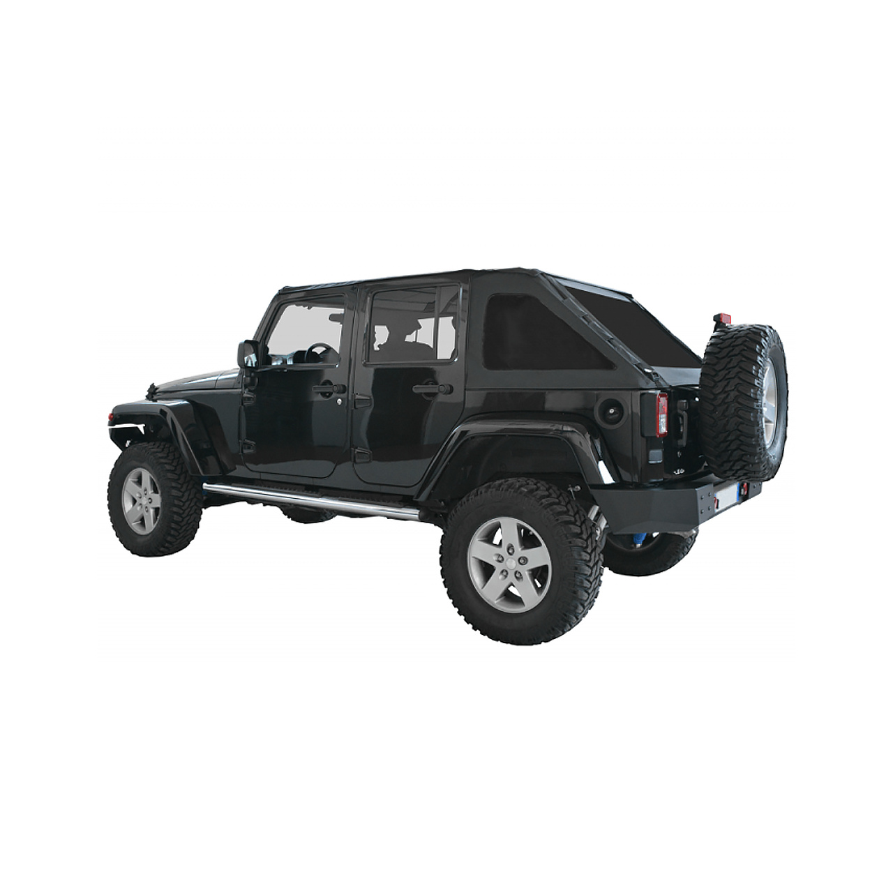 Dach Miękki Bezstelażowy Soft Top Kit - Jeep Wrangler JK 4 Drzwi
