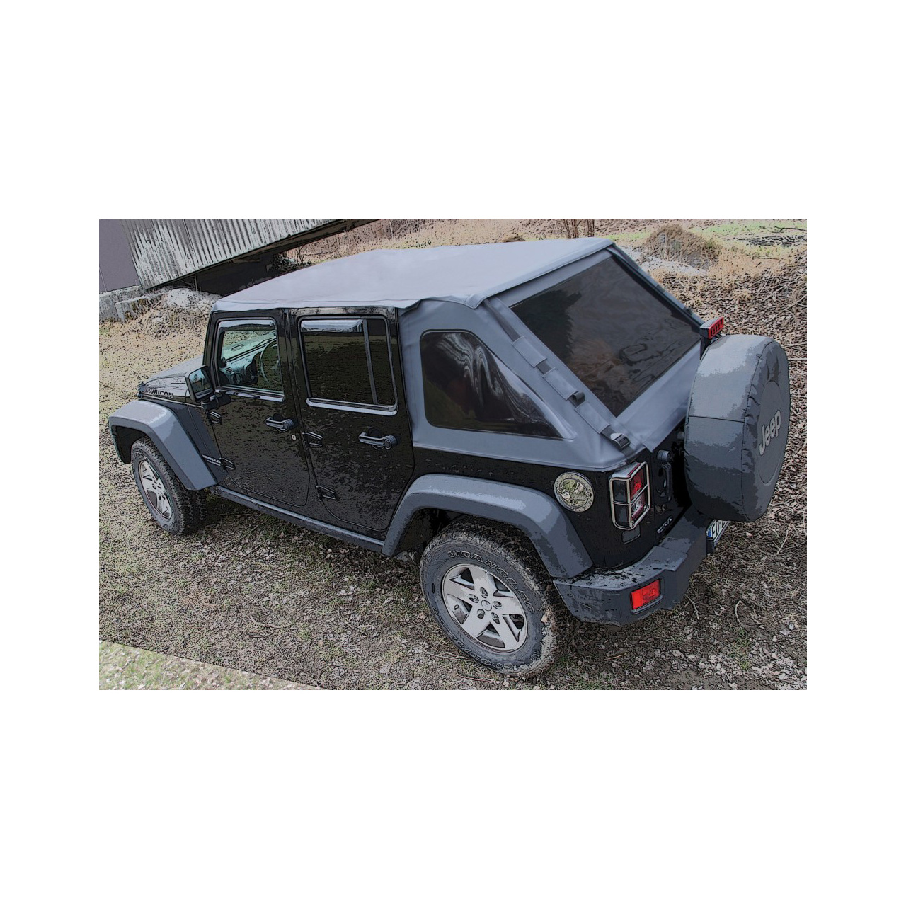 Dach Miękki Bezstelażowy Soft Top Kit - Jeep Wrangler JK 4 Drzwi