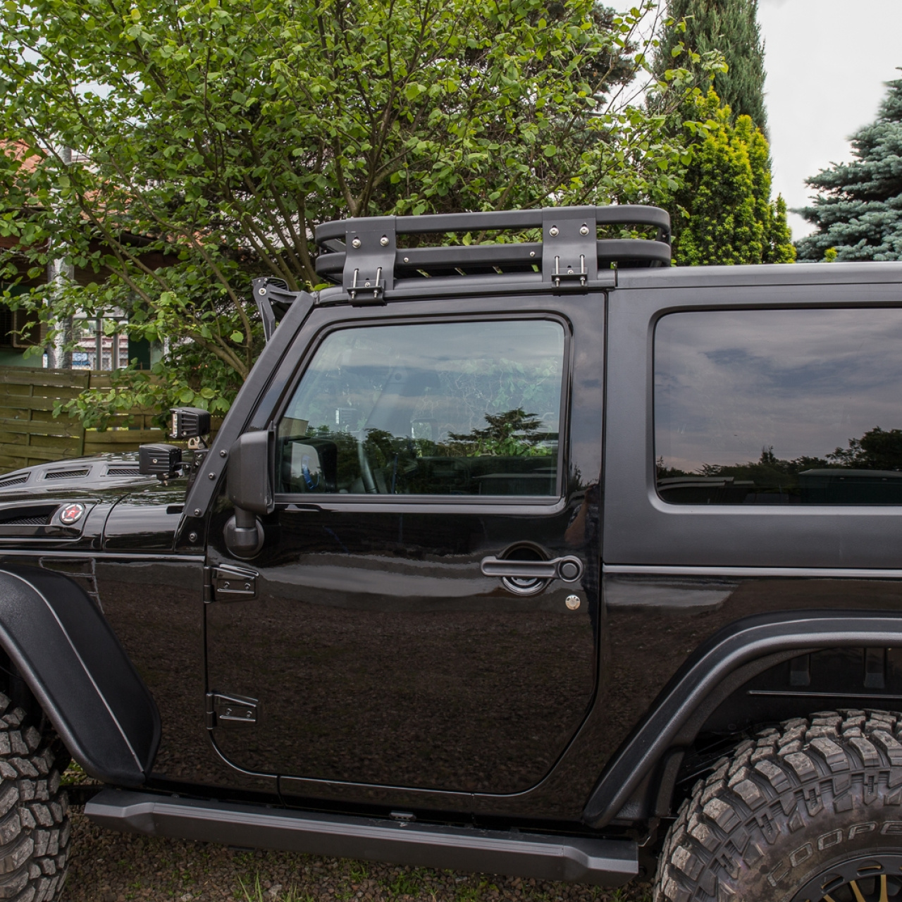 JEEP WRANGLER JK 2D ALUMINIOWY WYPRAWOWY BAGAŻNIK DACHOWY PARAMOUNT AUTOMOTIVE