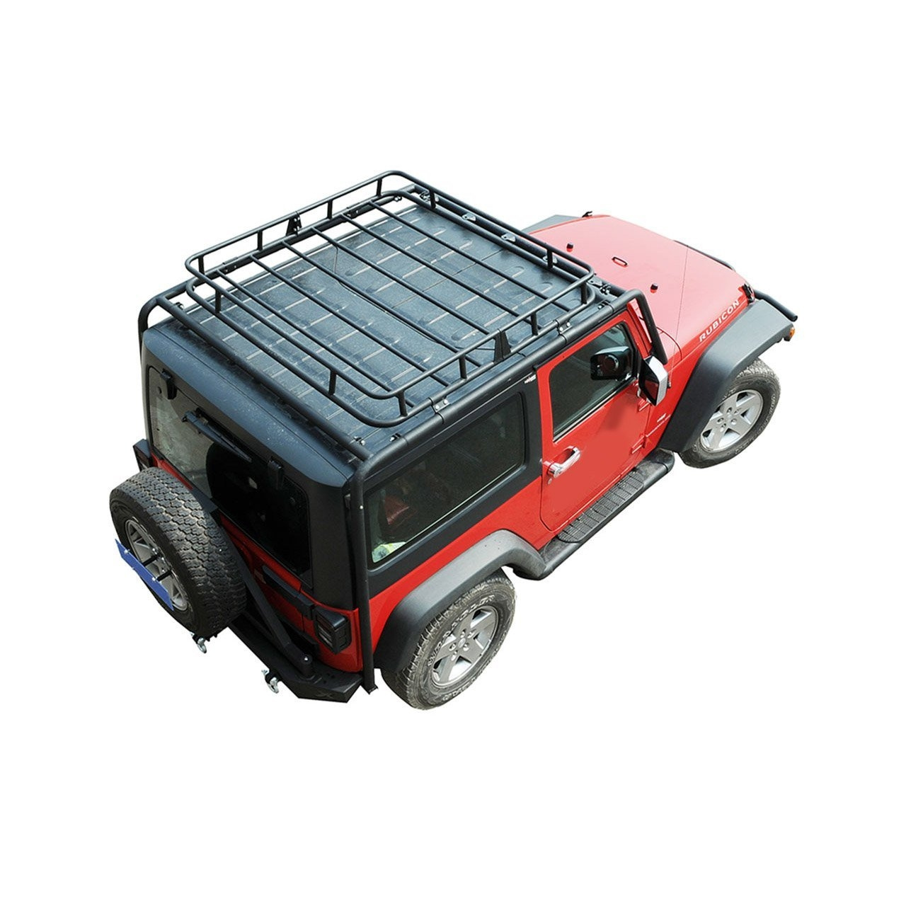  BAGAŻNIK DACHOWY Z KOSZEM JEEP WRANGLER 2D