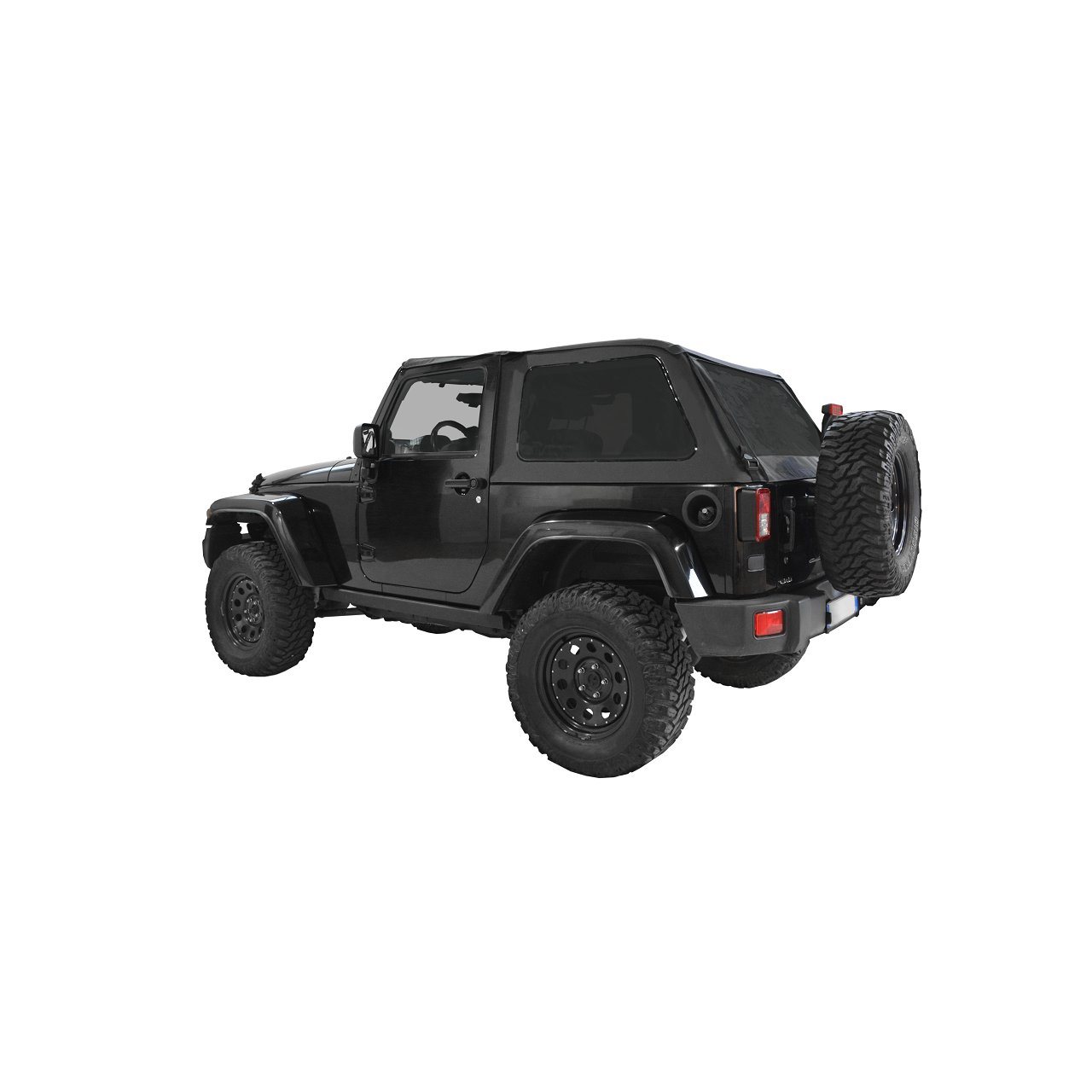 Dach miękki Soft Top BEZSTELAŻOWY - Jeep Wrangler JK 2 drzwi