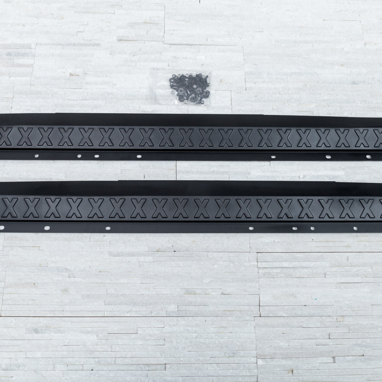 OCHRONNE STALOWE LISTWY PODPROGOWE JEEP WRANGLER JK 2D