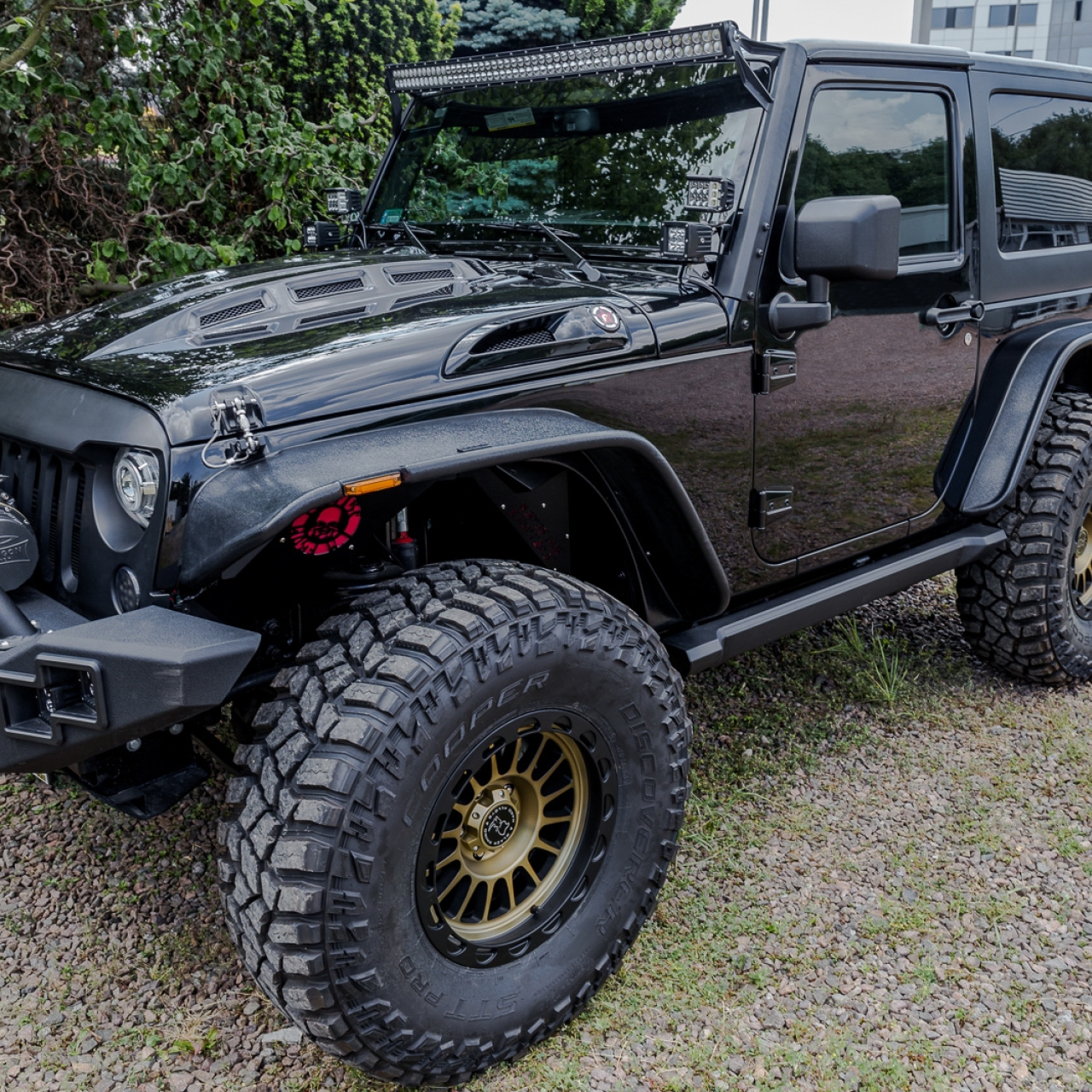 POSZERZENIA BŁOTNIKÓW PARAMOUNT AUTOMOTIVE JEEP WRANGLER JK 2 DRZWI