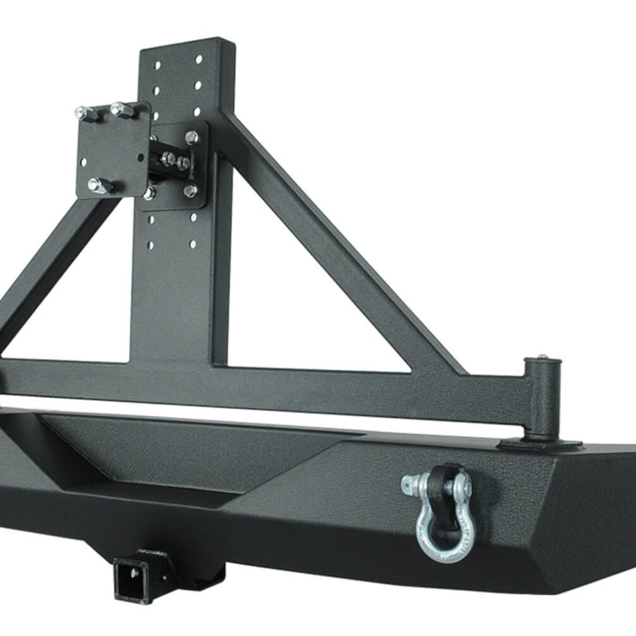 ZDERZAK TYLNY PARAMOUNT AUTOMOTIVE Z UCHWYTEM KOŁA ZAPASOWEGO JEEP WRANGLER JK 07-16