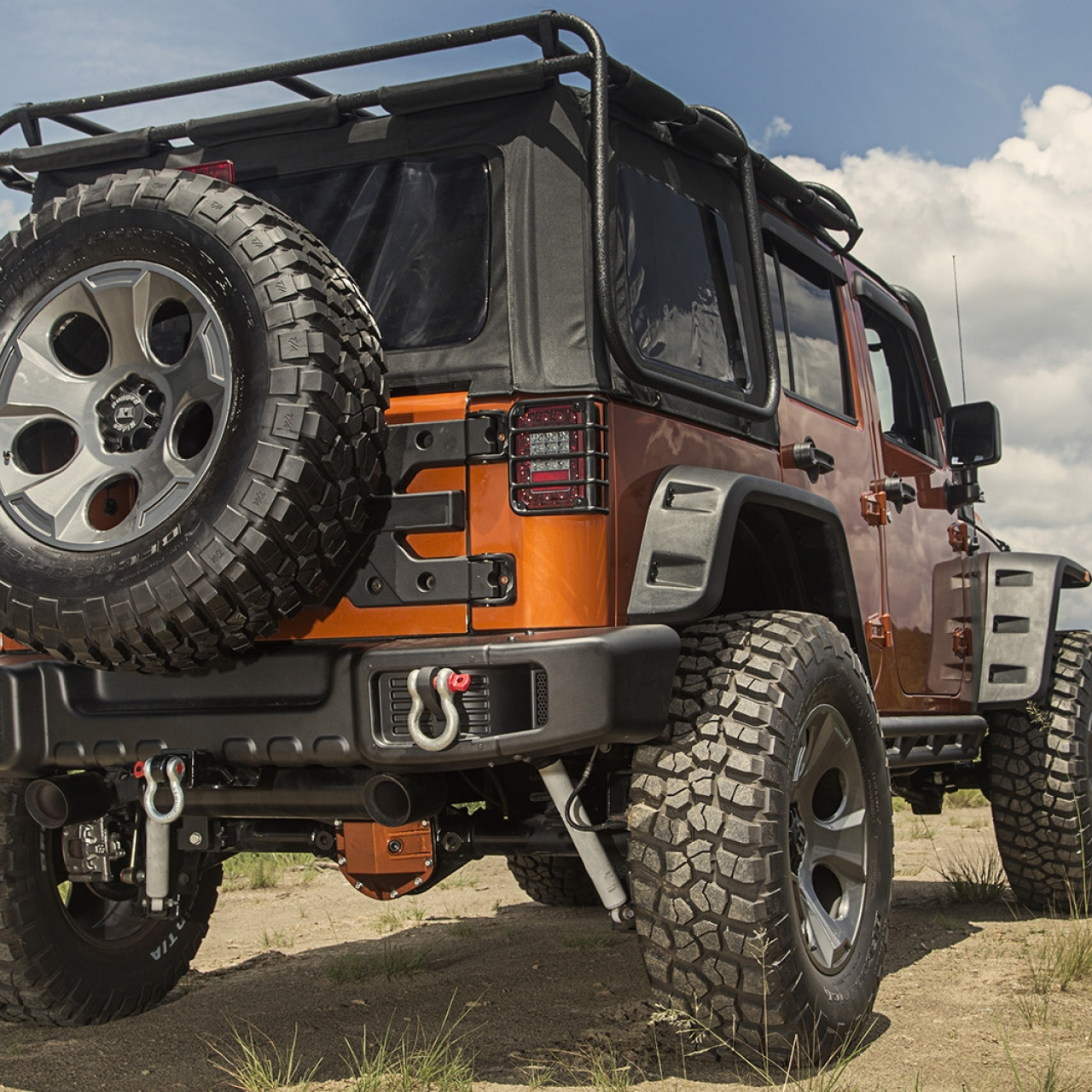 ZDERZAK TYLNY TANZANIA JEEP WRANGLER JK, JL