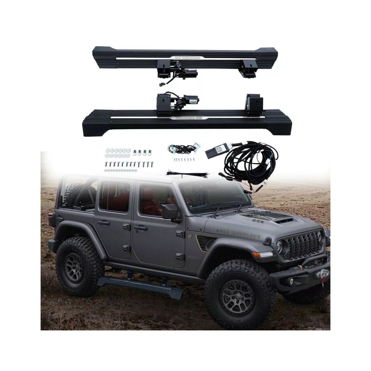 Progi Elektryczne Offroad Express - Jeep Wrangler JL 4 Drzwi